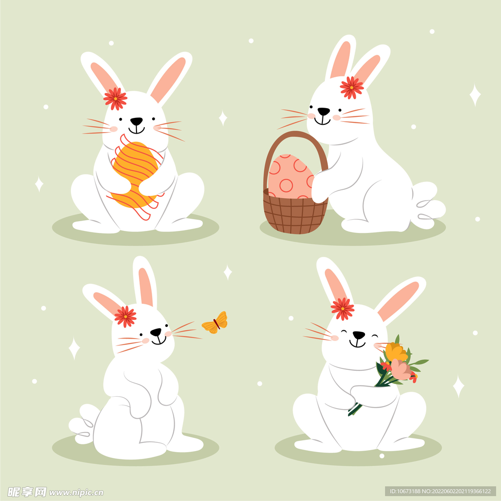 卡通兔子