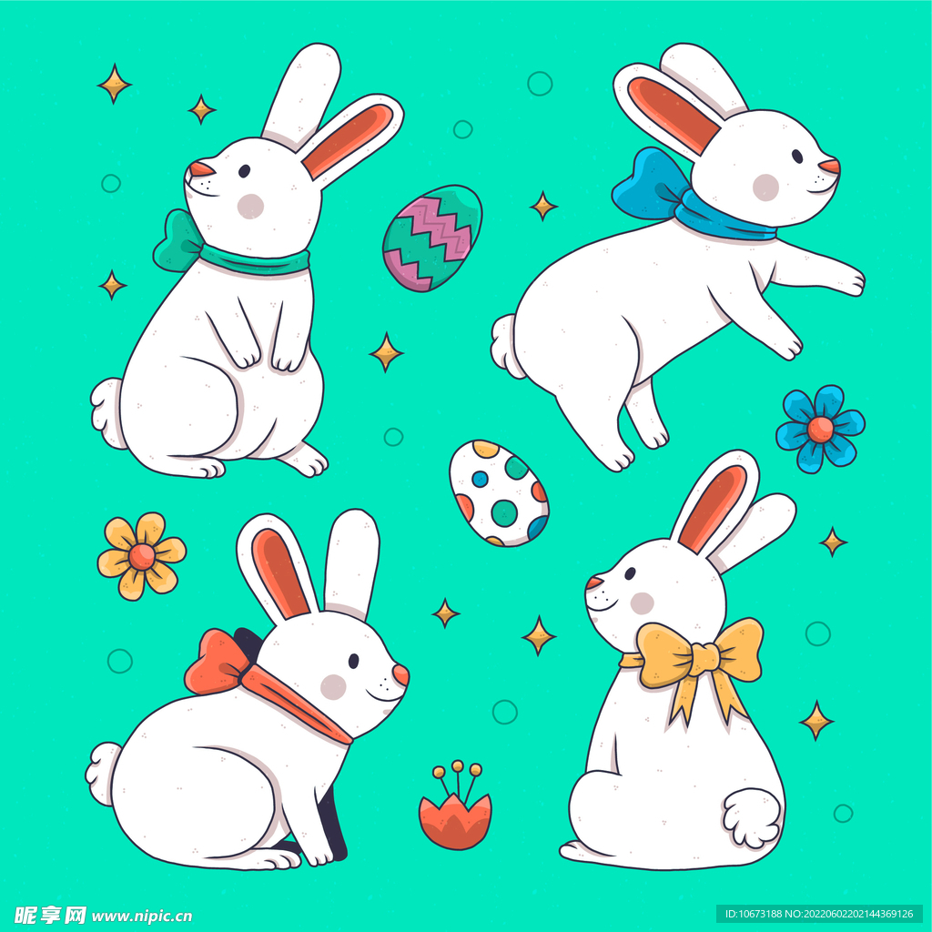 卡通兔子
