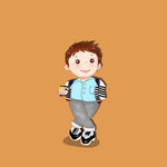 卡通学生