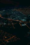 夜晚城市俯瞰图