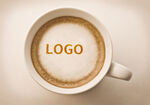 咖啡logo样机3