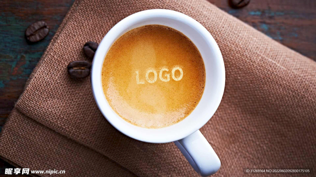 咖啡logo样机2