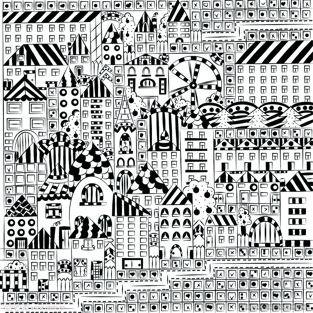 涂鸦房子