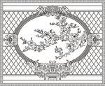 艺术玻璃欧式玉兰花素材花卉花开