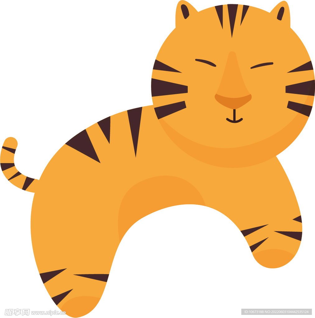 卡通老虎