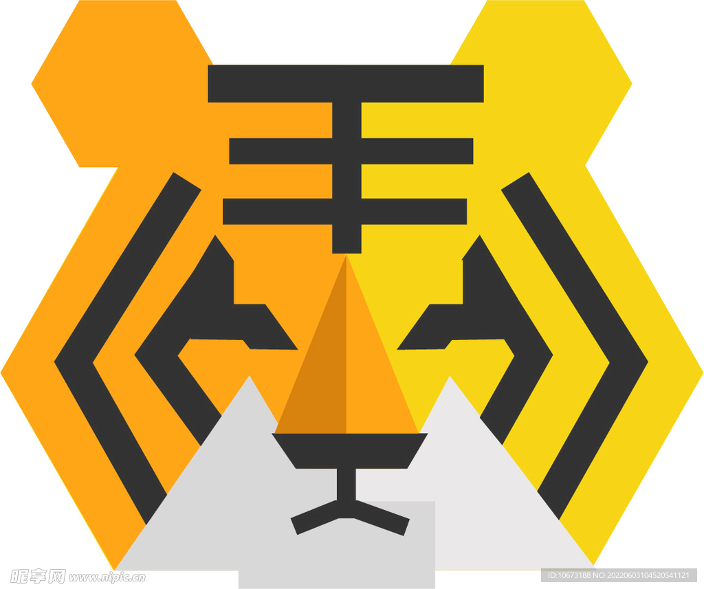 卡通老虎
