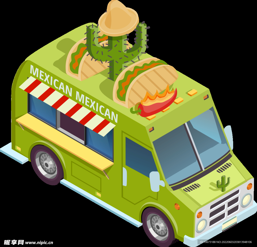 餐车免抠图