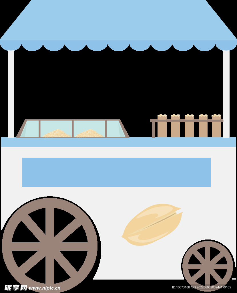餐车免抠图