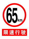 限速牌