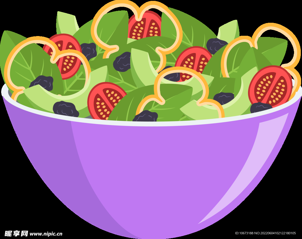 沙拉免抠图 