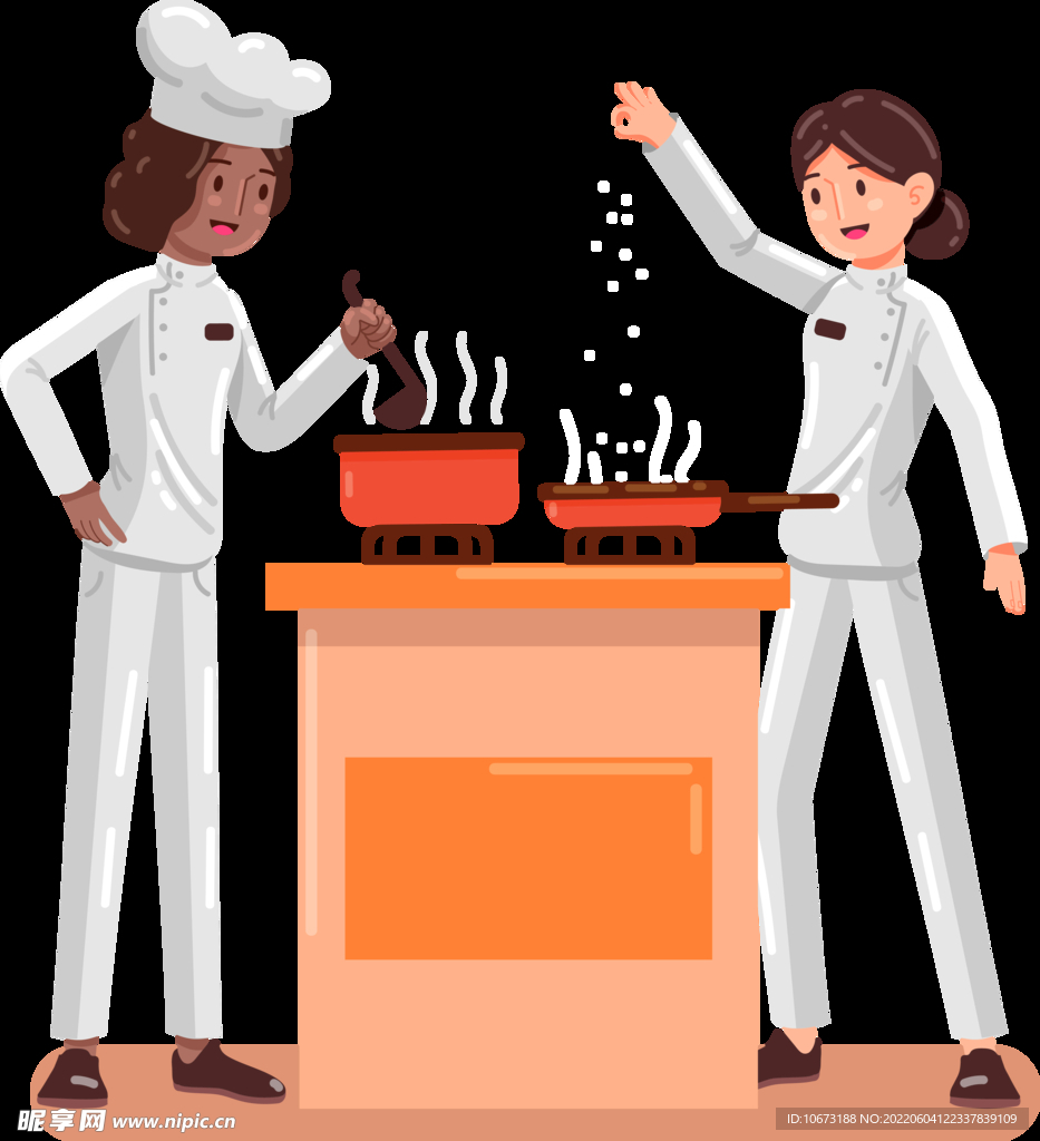 厨师免抠图