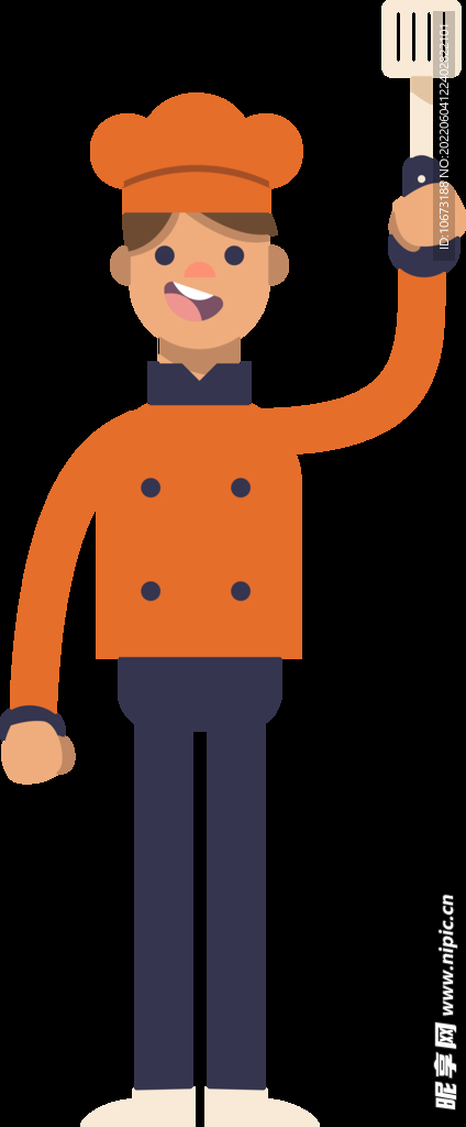 厨师免抠图