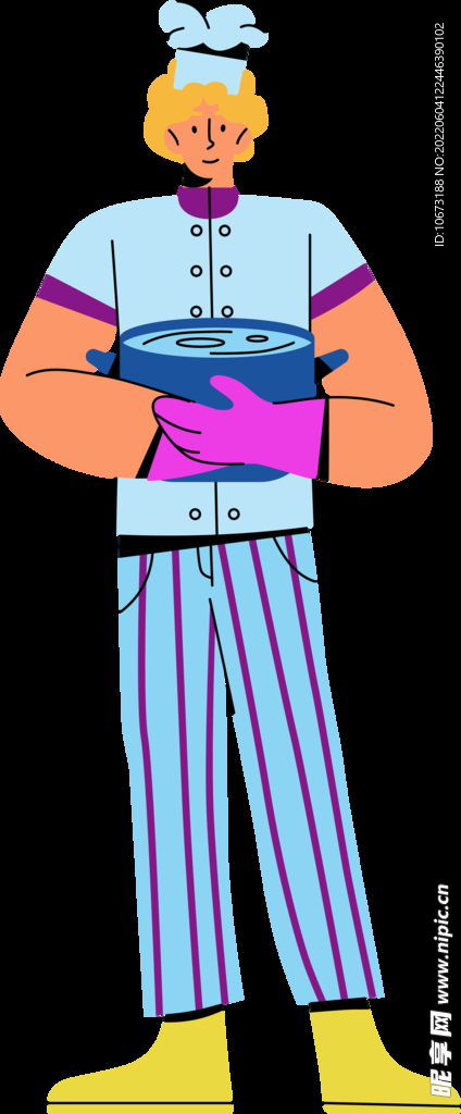 厨师免抠图