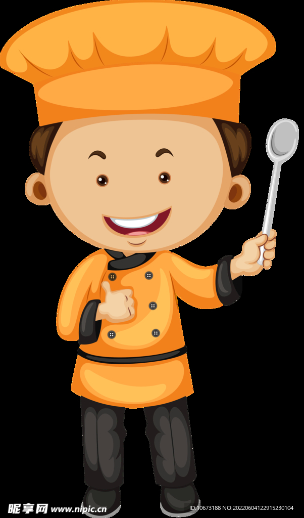 厨师免抠图
