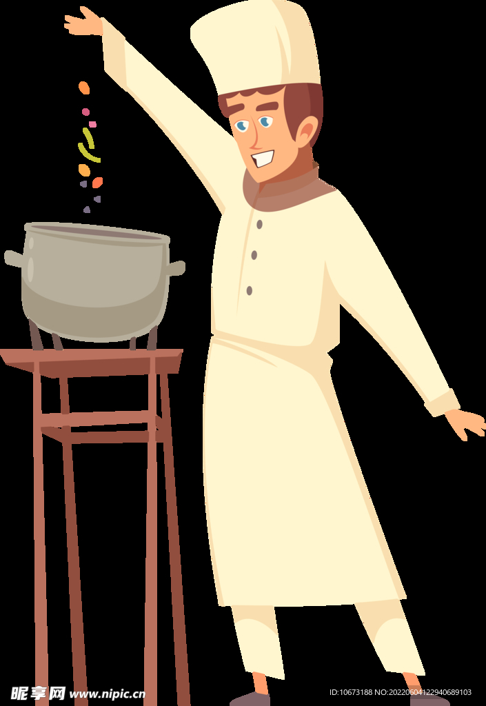 厨师免抠图