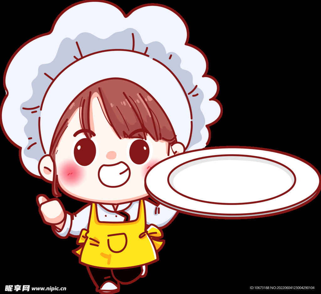 厨师免抠图