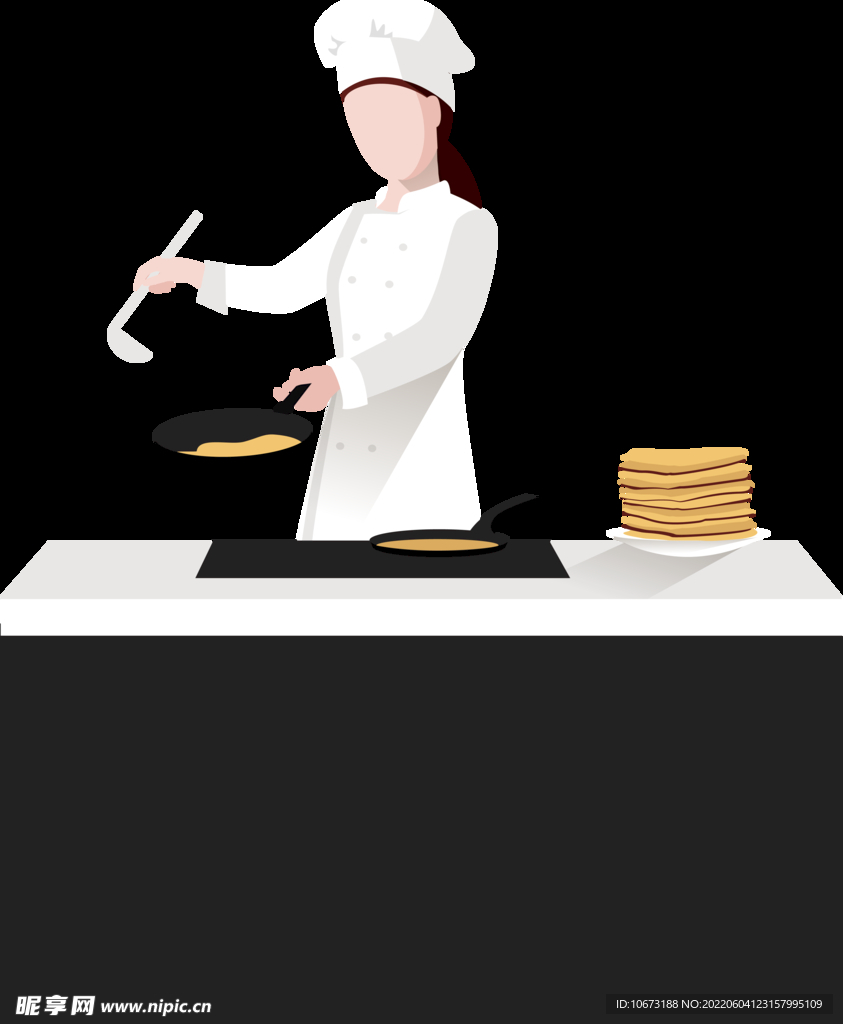 厨师免抠图
