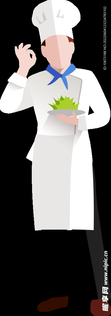 厨师免抠图