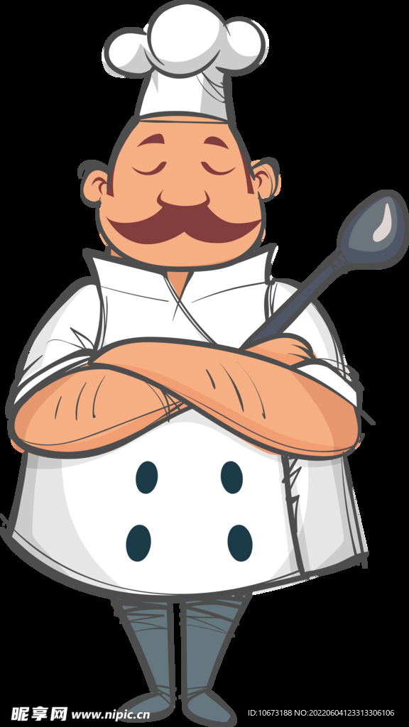 厨师免抠图