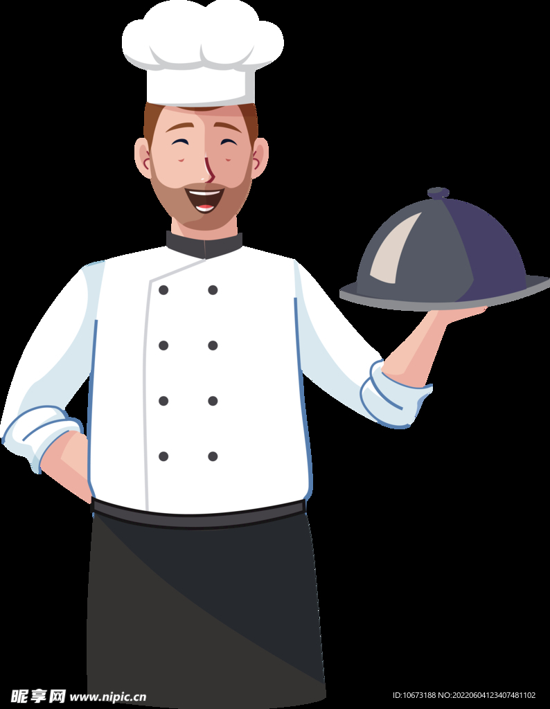 厨师免抠图