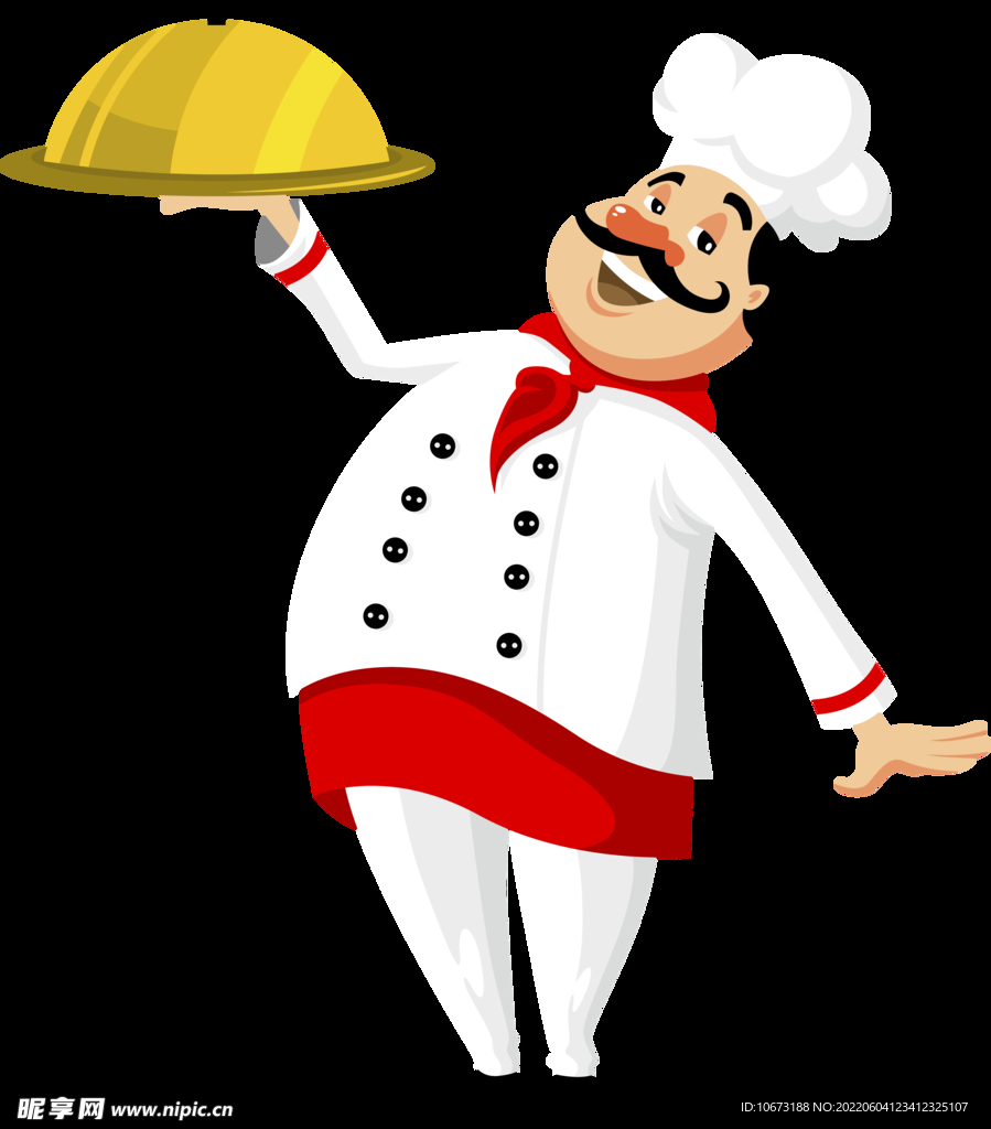 厨师免抠图