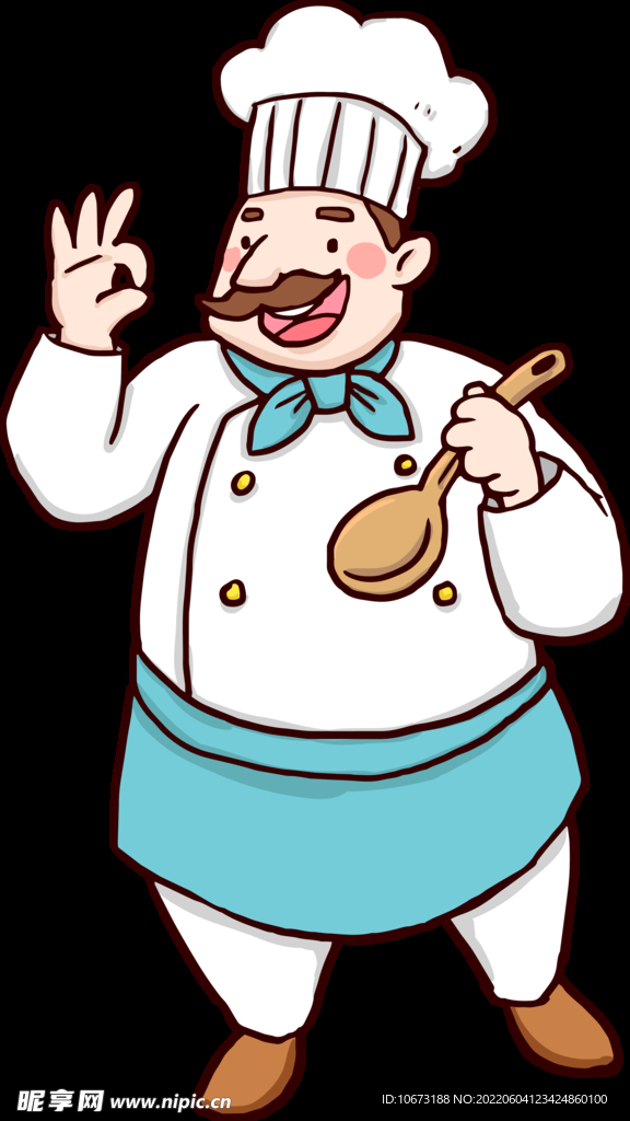 厨师免抠图