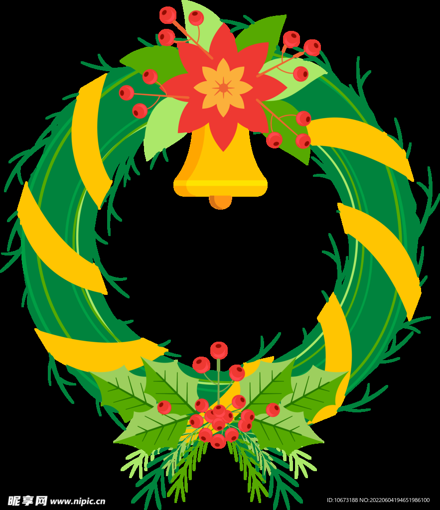 花环免抠图