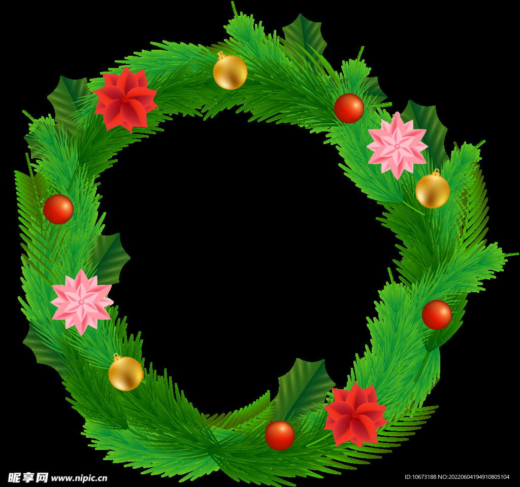 花环免抠图