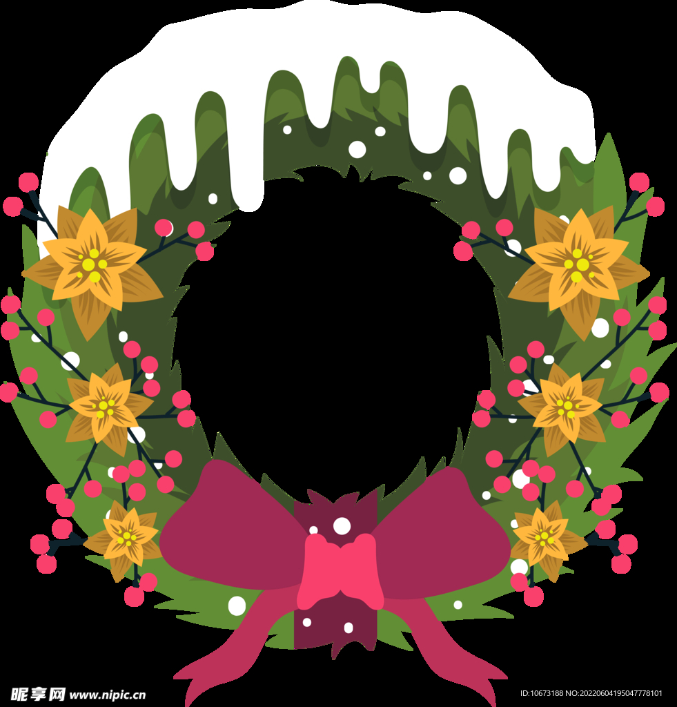 花环免抠图