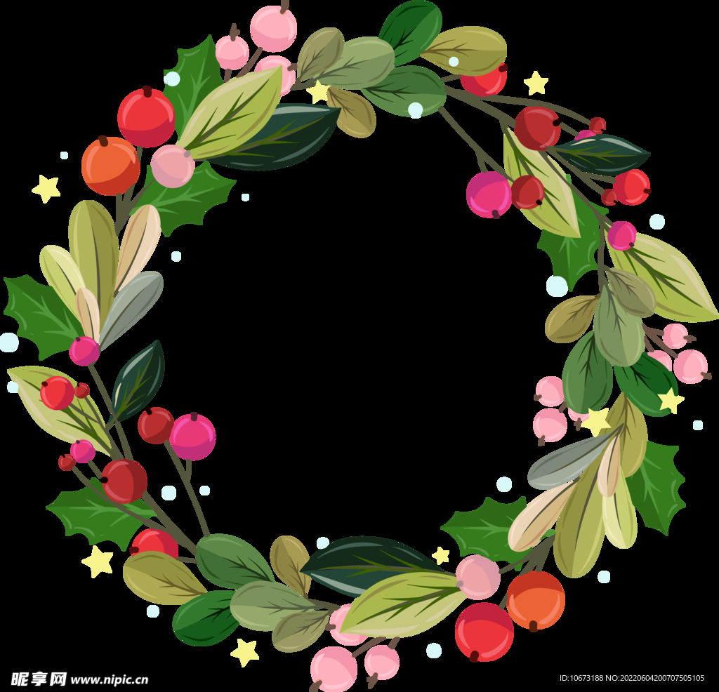 植物花环