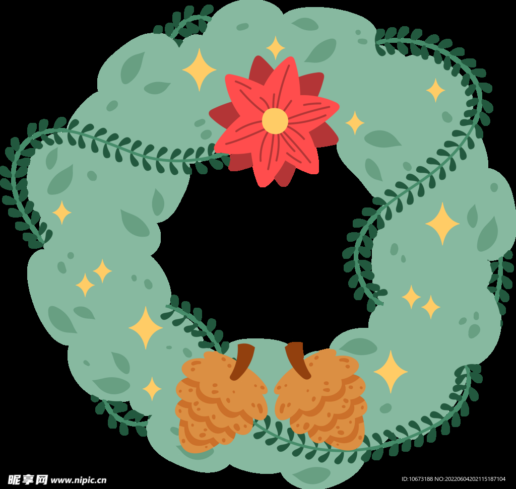 植物花环