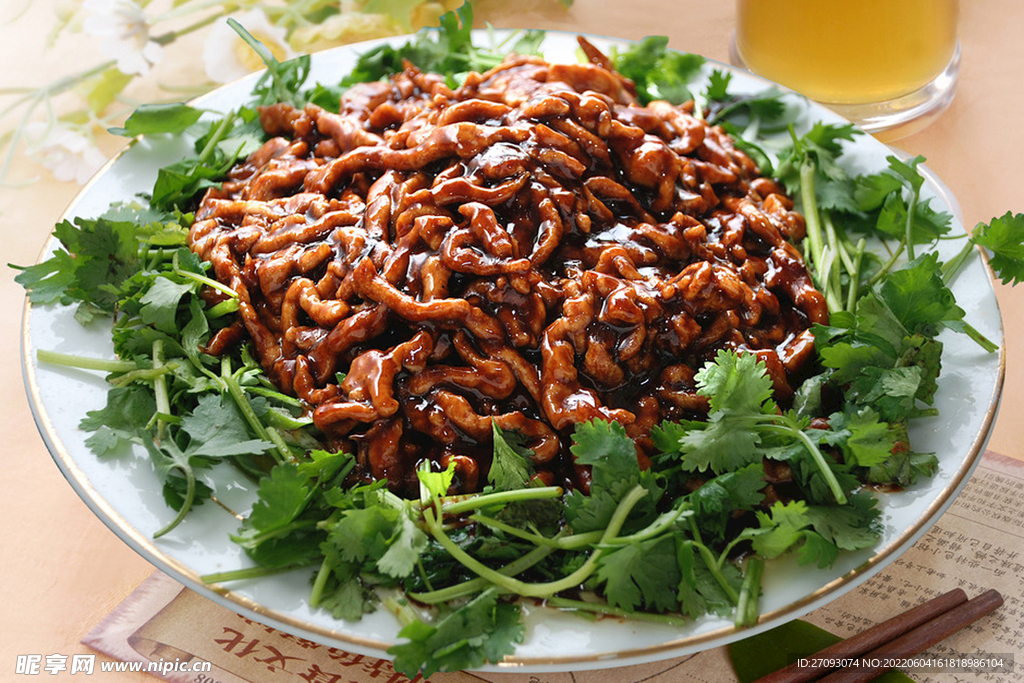 京酱肉丝