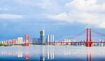 武汉江滩、鹦鹉洲长江大桥