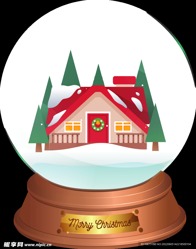 卡通水晶球免抠图