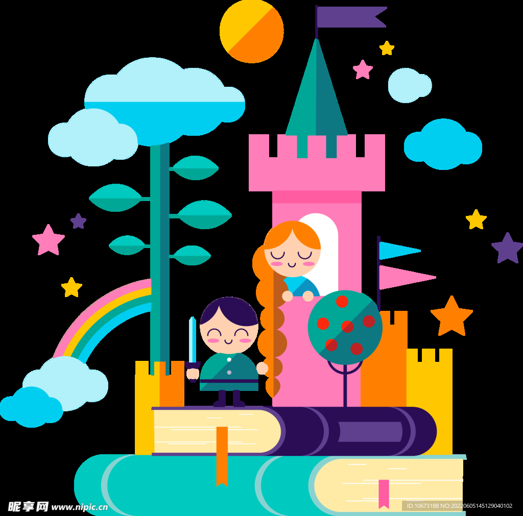 城堡免抠图