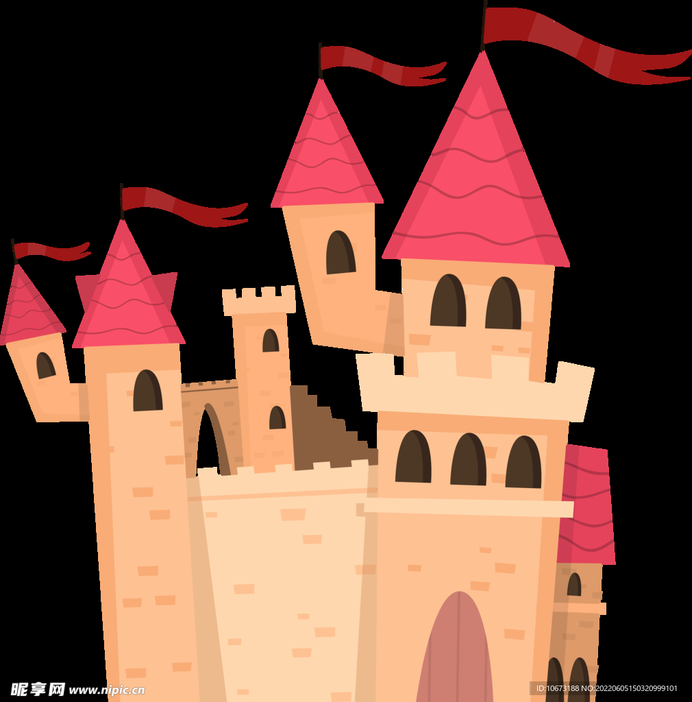 城堡免抠图