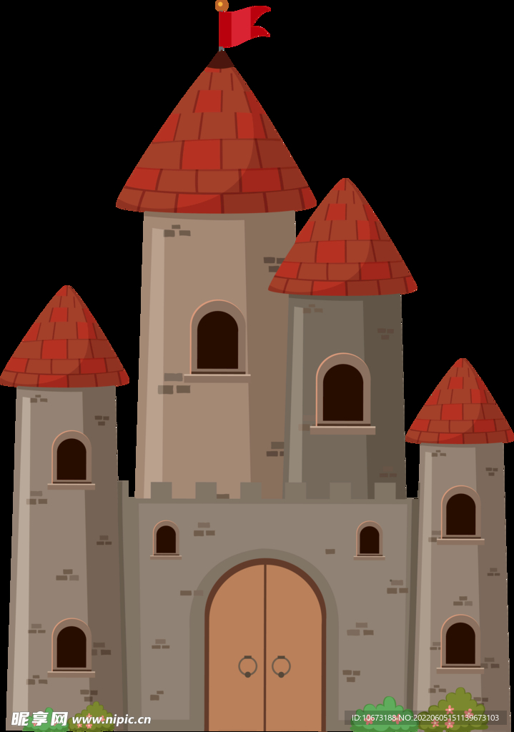 城堡免抠图