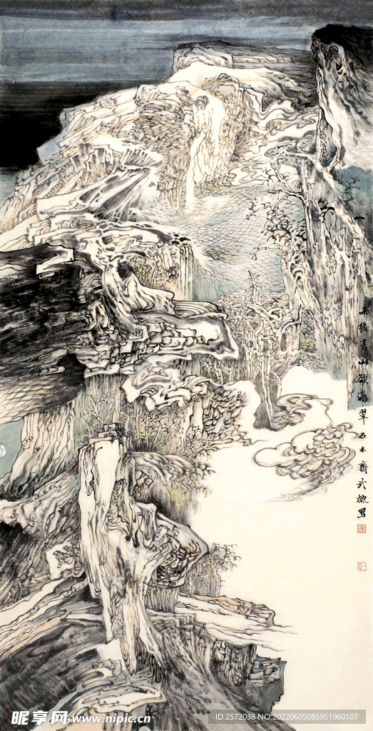雨后青山欲滴翠