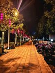 夜色下的街道