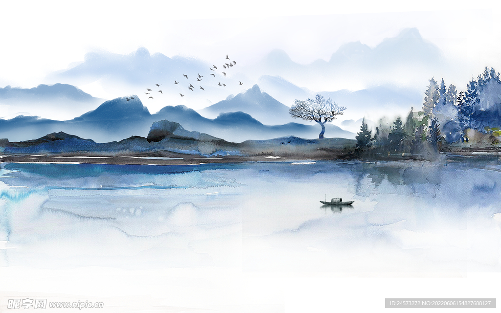 山水画