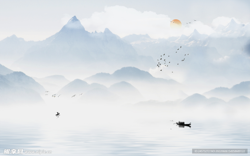 山水画 