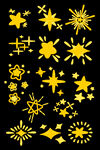 卡通星星 