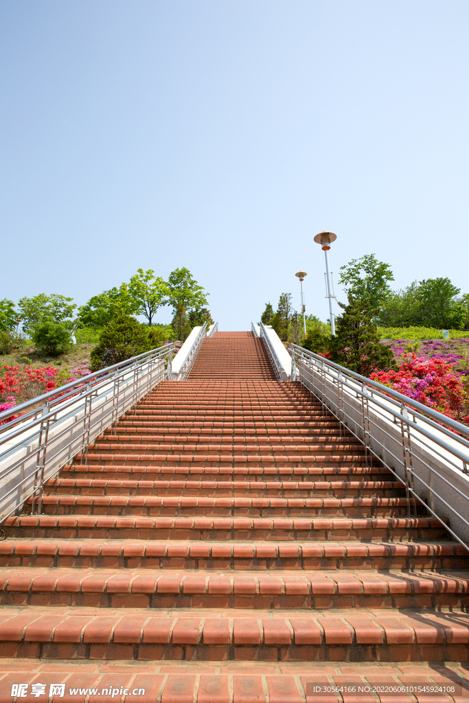 户外公园台阶建筑