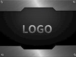logo样机金属立体字场景科技