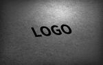 logo样机效果图黑色背景效果
