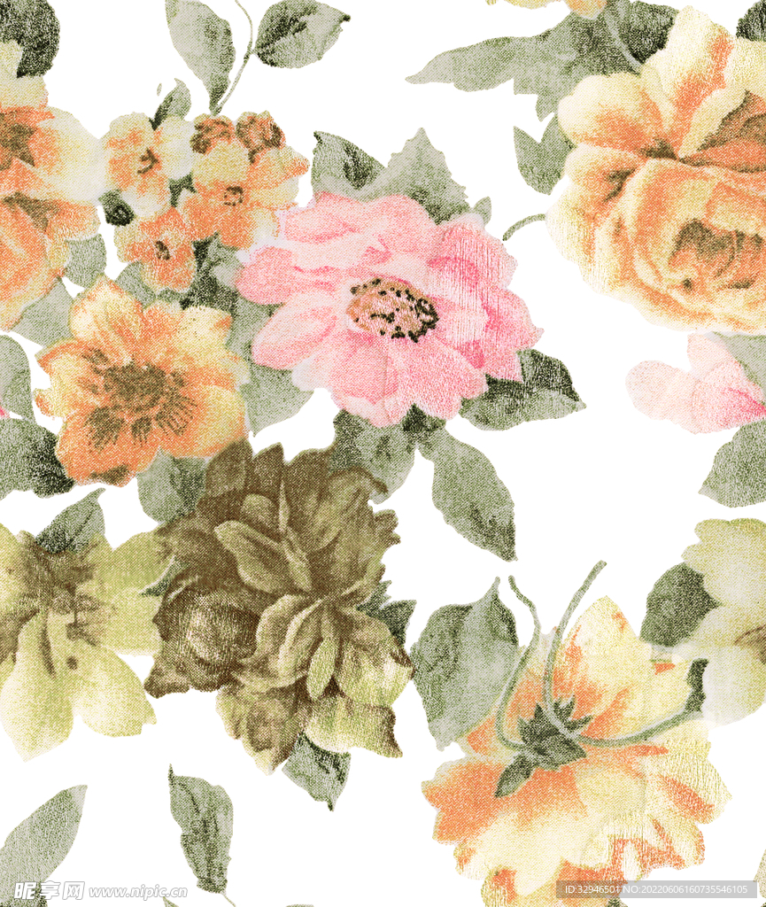 手绘花