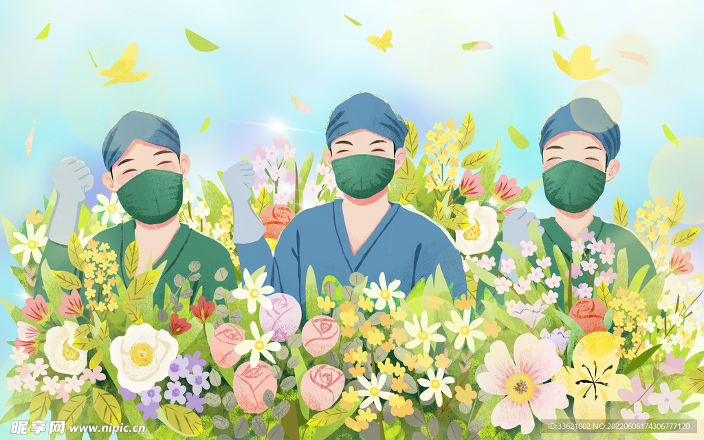 戴口罩医生 