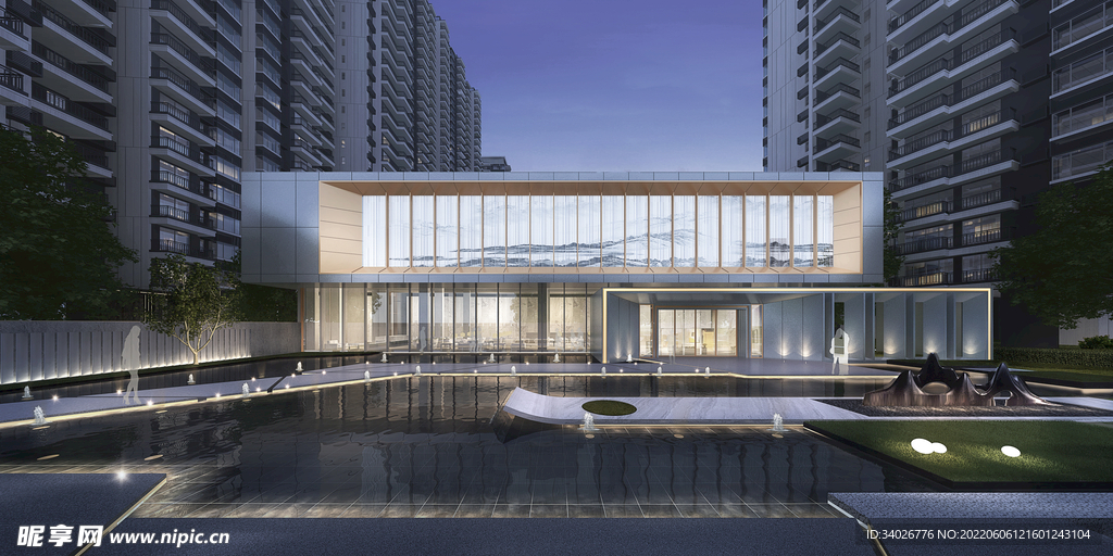 现代建筑效果图