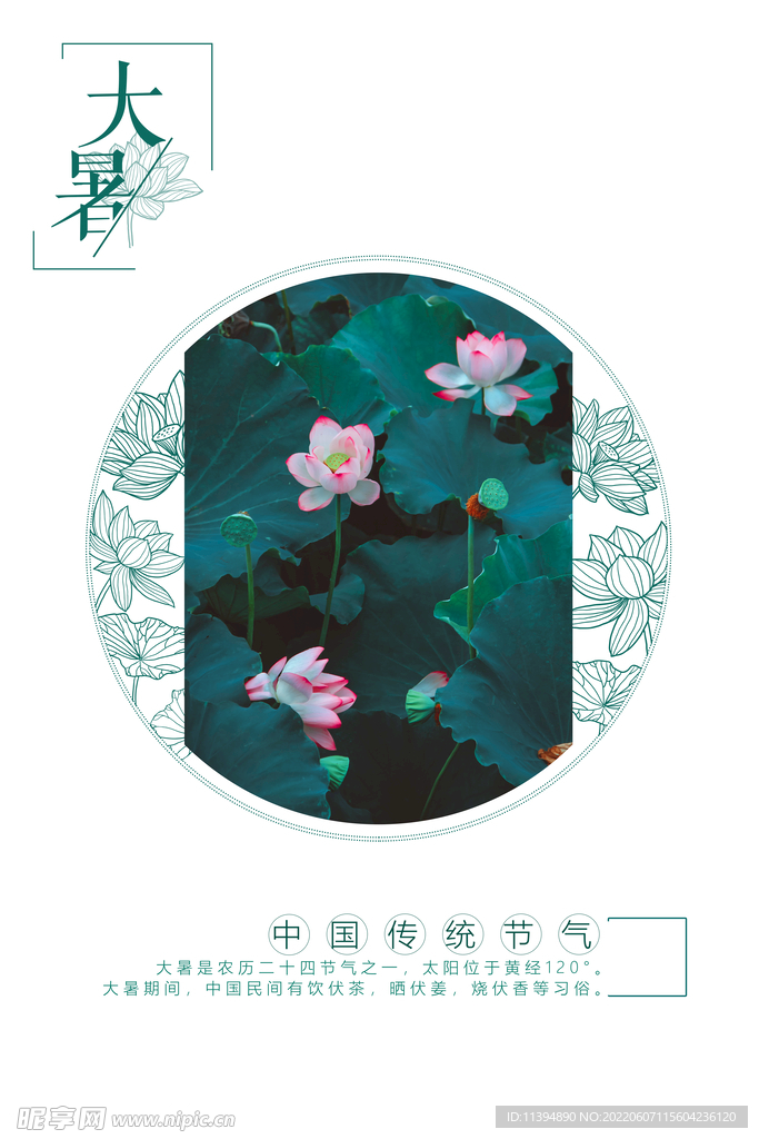 二十四节气大暑