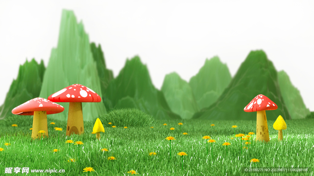 3D背景 